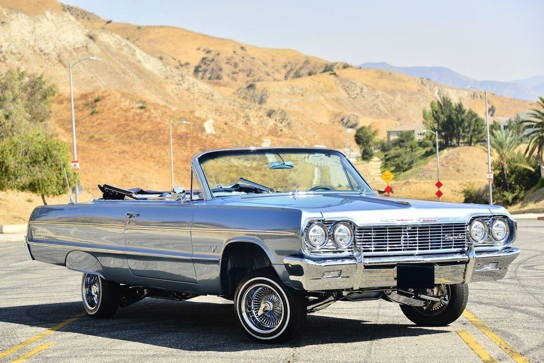 1964 chevrolet impala blue pearl coupe high quality performance
