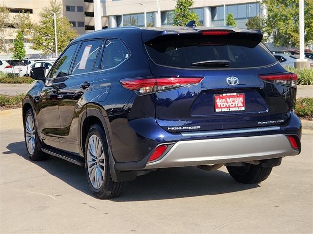 2023 toyota highlander platinum