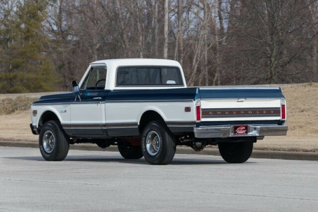 1971 chevrolet k-10 4x4 original color combo power steering power disc brakes