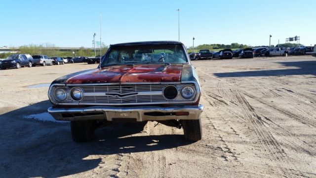 1965 el camino project roller factory air car, low reserve