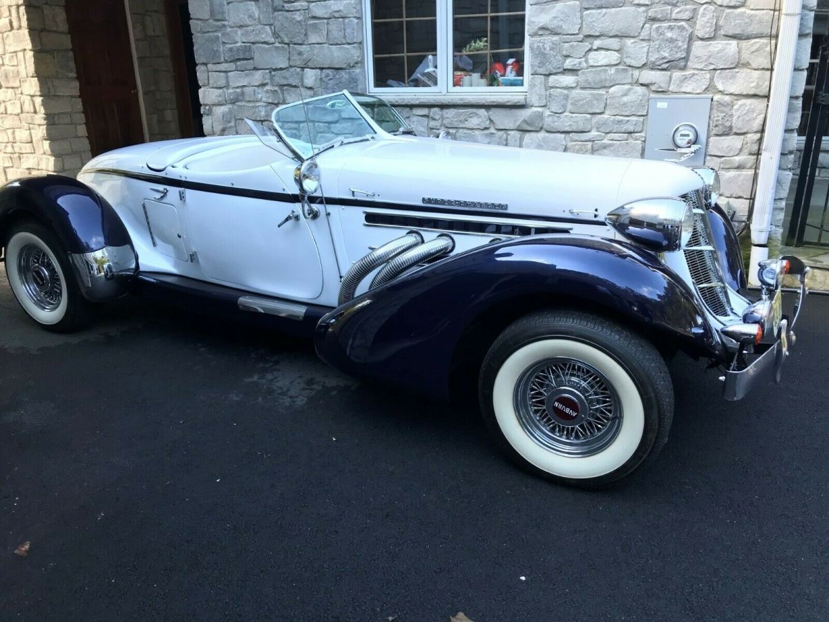 1936 auburn boattail 851 speedster (replica) built by elegant motors