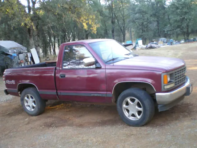 89 chevy cheynne 4 x 4