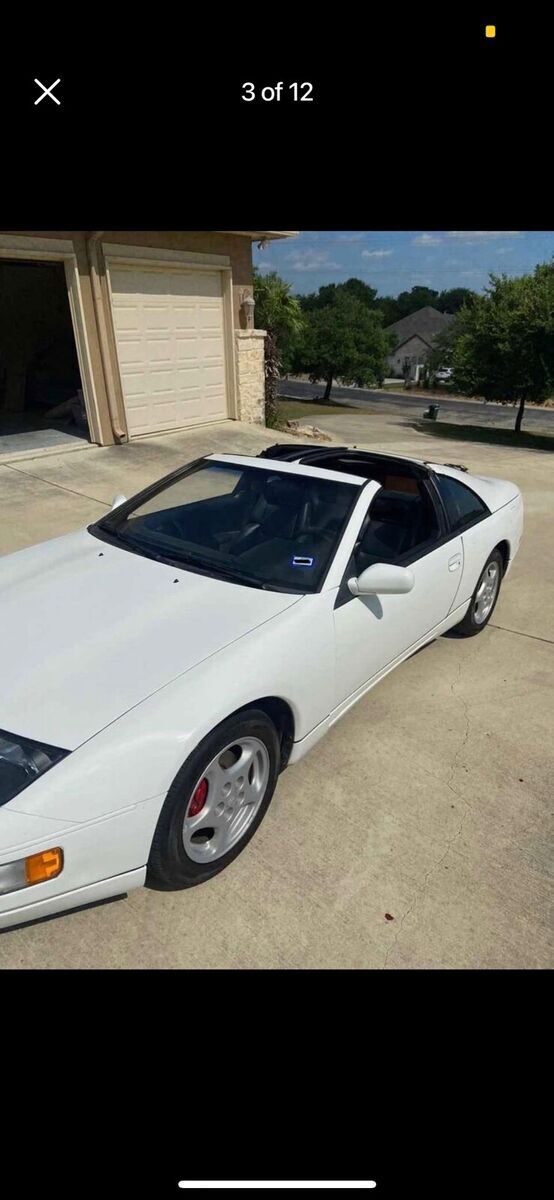1994 nissan 300zx white rwd automatic 2+2