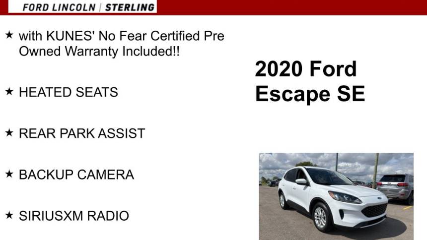 2020 ford escape se