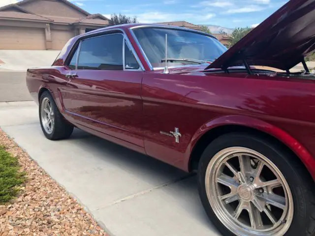 1966 ford mustang restomod 347 stroker ac power steering 4 wheel discs