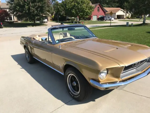 1968 mustang convertible (code c) 289