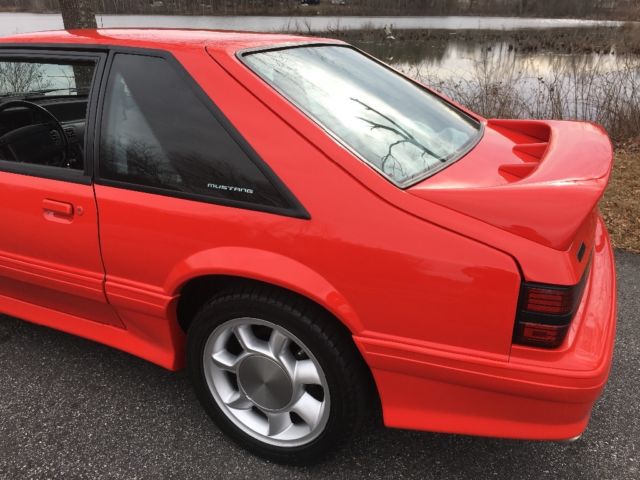 1993 mustang cobra one owner stock 53000 original miles classic collectible ford