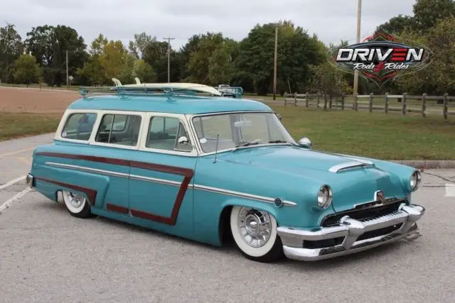 1954 mercury surf wagon,restomod,350ci,auto,ps,pdb,ac,air ride,custom street rod
