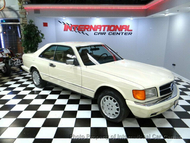 1984 mercedes benz 500sec w126 coupe cold a/c htd leather rare color combination