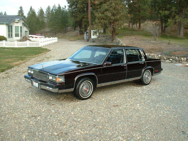 pristine! 1985 cadillac fleetwood d elegance 67230 act miles! plush leather!