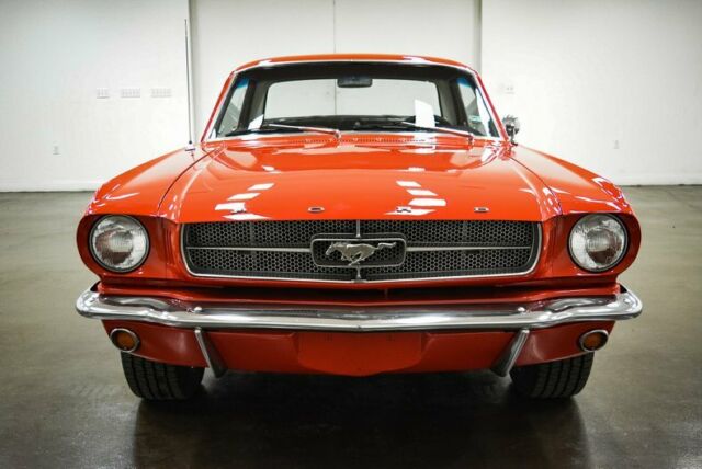 1965 ford mustang 1673 miles red coupe 289 v8 3 speed manual