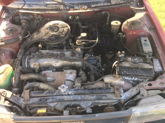 1989 toyota corolla base sedan 4-door 1.6l