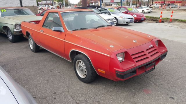 1982 dodge rampage 87,000 miles