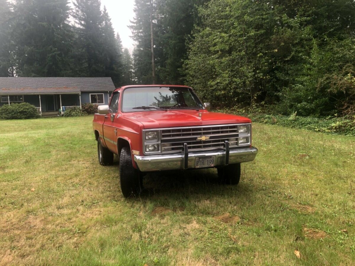 1985 chevrolet silverado 1500 short box stick shift
