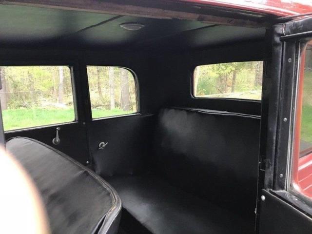 1929 chevrolet international series ac deluxe 6713 miles burgundy sedan 6 cylind