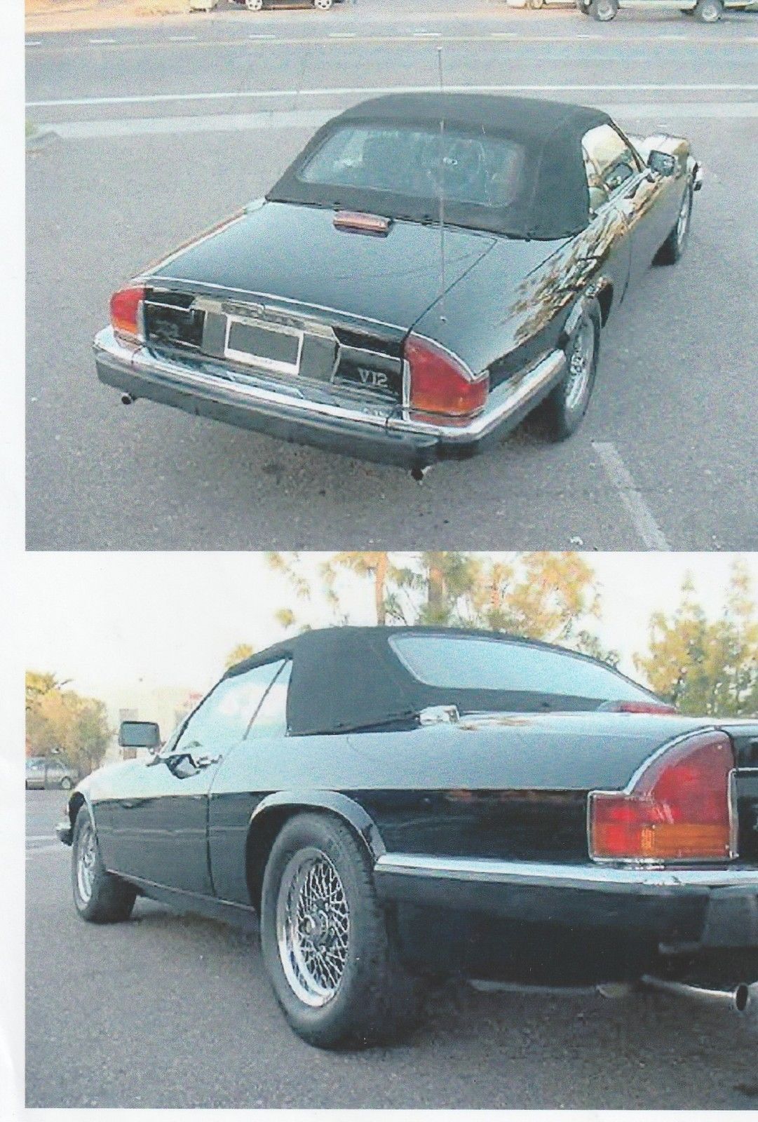 1989 jaguar xjs base convertible 2-door 5.3l