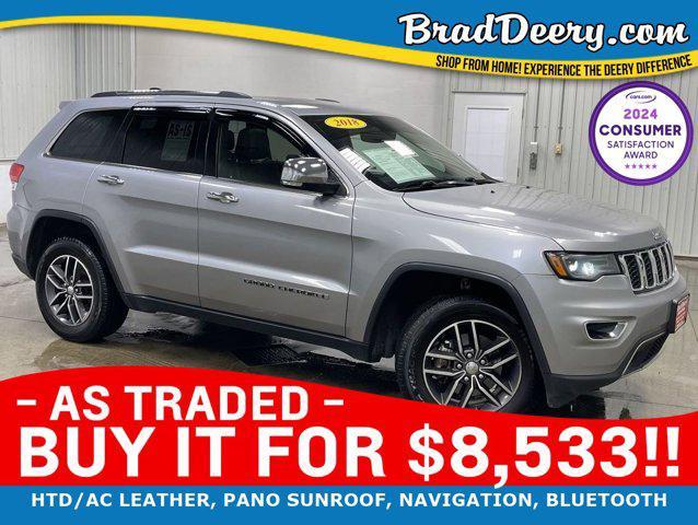 2018 jeep grand cherokee limited x