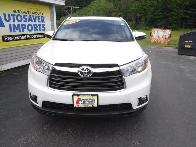 2016 toyota highlander xle awd xle 4dr suv for sale in bennington, vermont