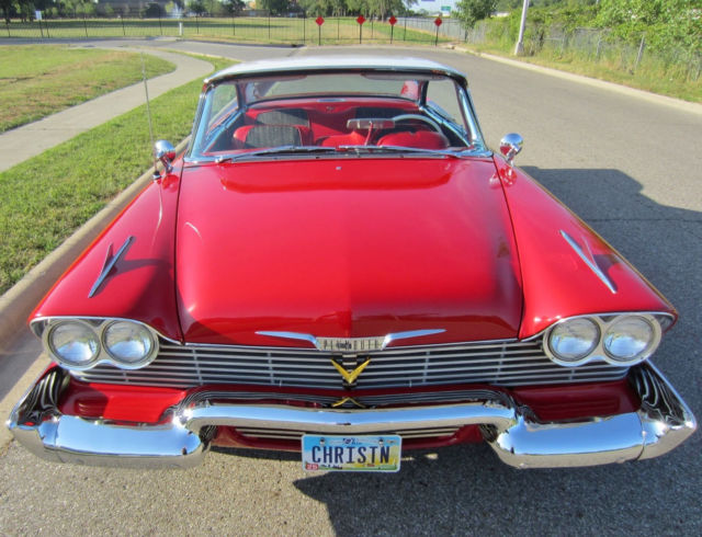 killer "christine" 1958 plymouth fury rare mopar muscle belvedere dodge desoto