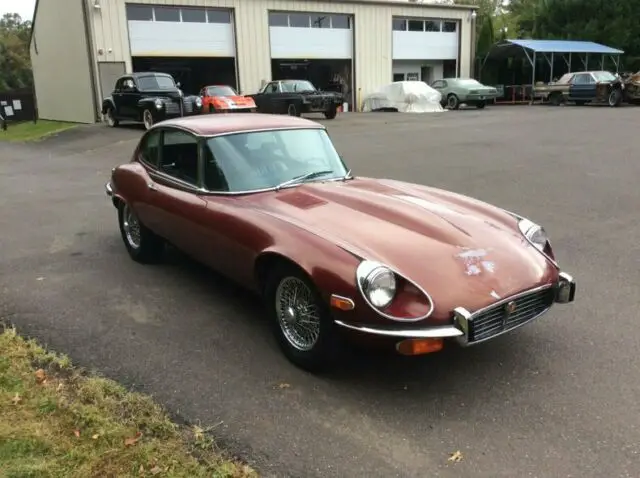 1972 jaguar e- type 2+2 v12 4-speed manual