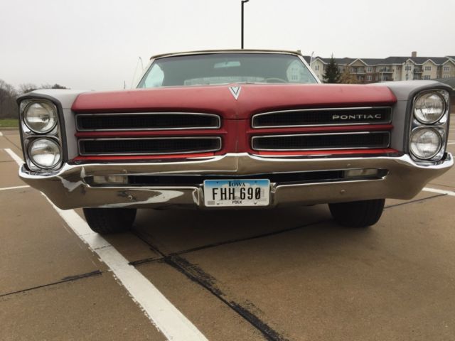 1966 pontiac catalina w/ventura trim - convertible 421