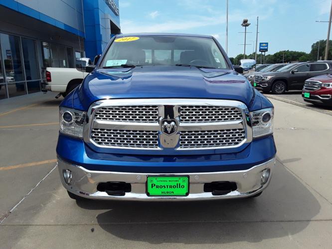 used 2017 ram 1500 4x4 crew cab laramie huron, sd 57350 for sale in broadland, south dakota