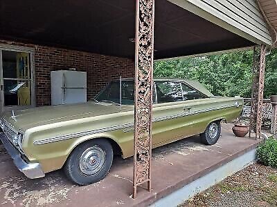 1966 plymouth belvedere sedan brown rwd automatic