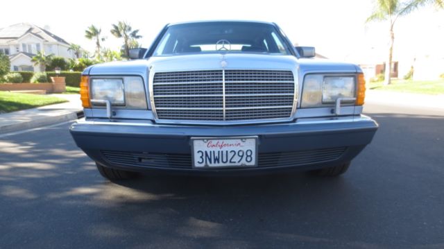 **91 mercedes-benz 560sel w126 2 owner, mint condition, clean ca car, no rust!**