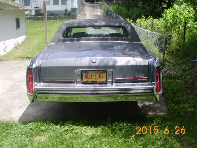 1988 cadillac brougham sedan 4-door 5.0l
