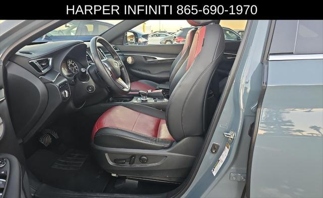 2022 infiniti qx55 sensory