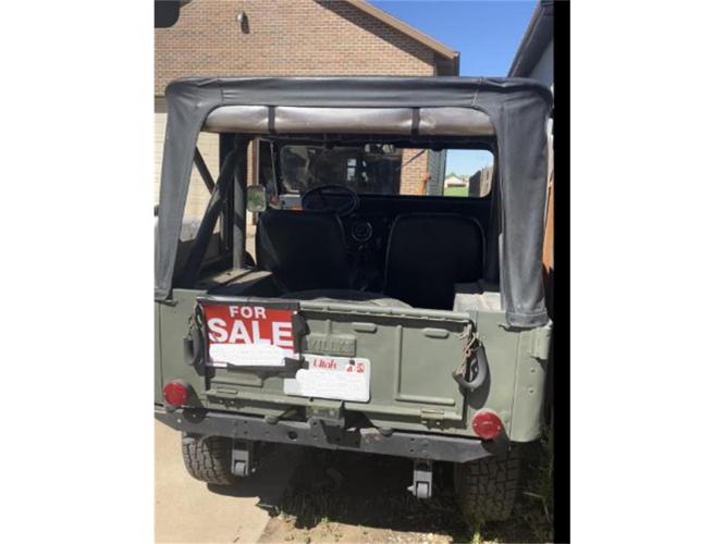 1957 jeep willys in cadillac, michigan