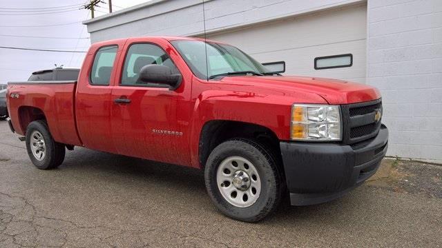 2012 chevrolet silverado 1500 work truck 4x4 work truck 4dr extended cab 6.5 ft. sb for sale in charleston, west virginia