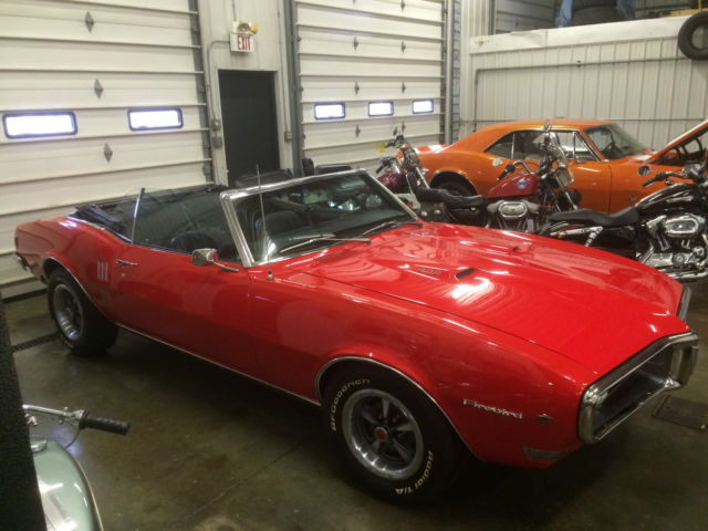 1968 pontiac firebird 400 convertible - ram air - iroc tuned port injected