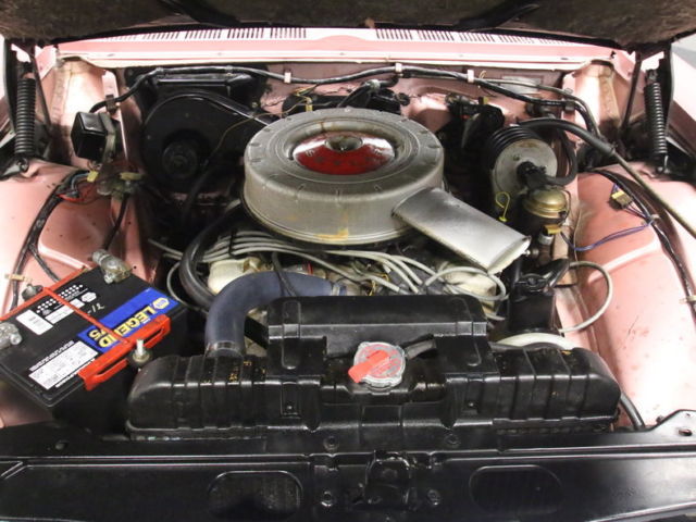 restored in original camelot rose, aluminum 215 ci v8, power steering & brakes