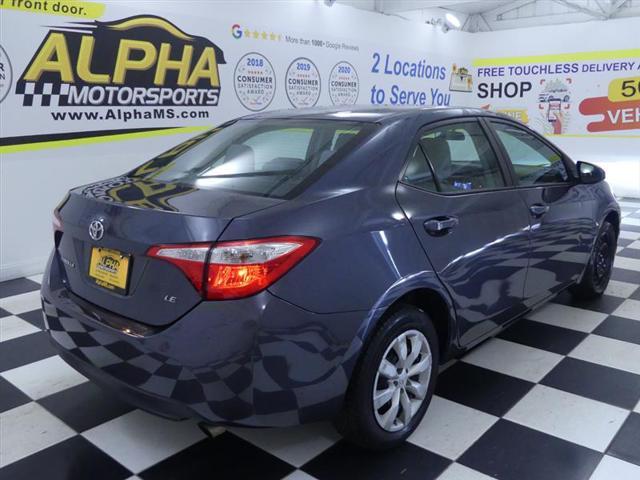 2016 toyota corolla le