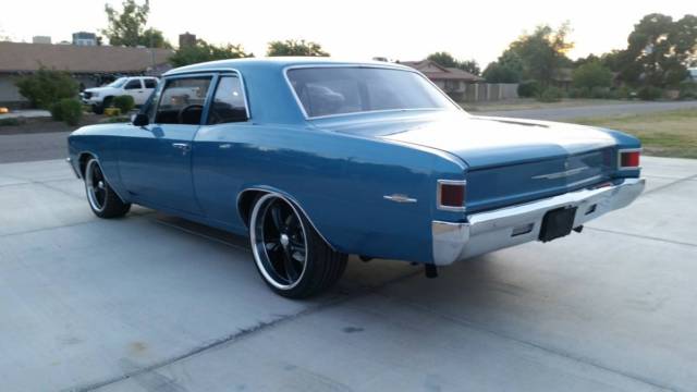 1967 67 chevelle 300 deluxe post resto-mod 18/20 boss 338 4 wheel disk az clean