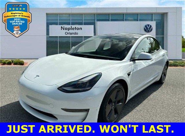 2021 tesla model 3 standard range plus