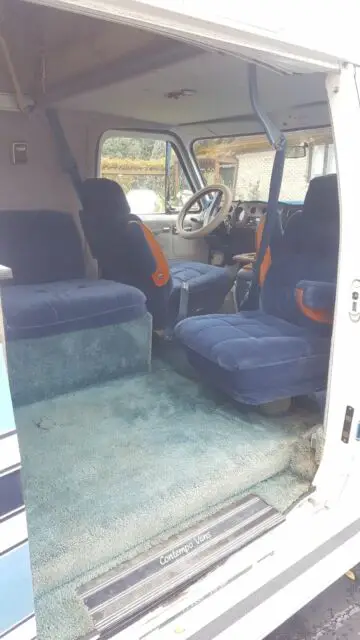 1985 chevy g20 campervan pop top motorhome rare class b volkswagen pop up