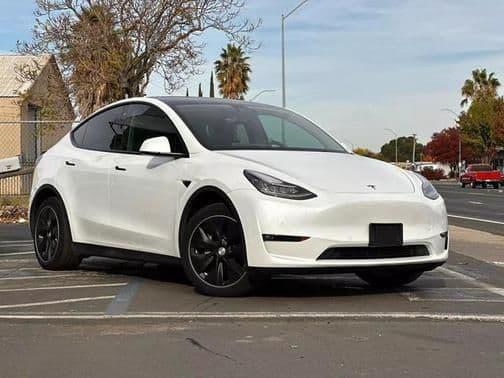 2022 tesla model y long range dual motor all-wheel drive in west sacramento, california