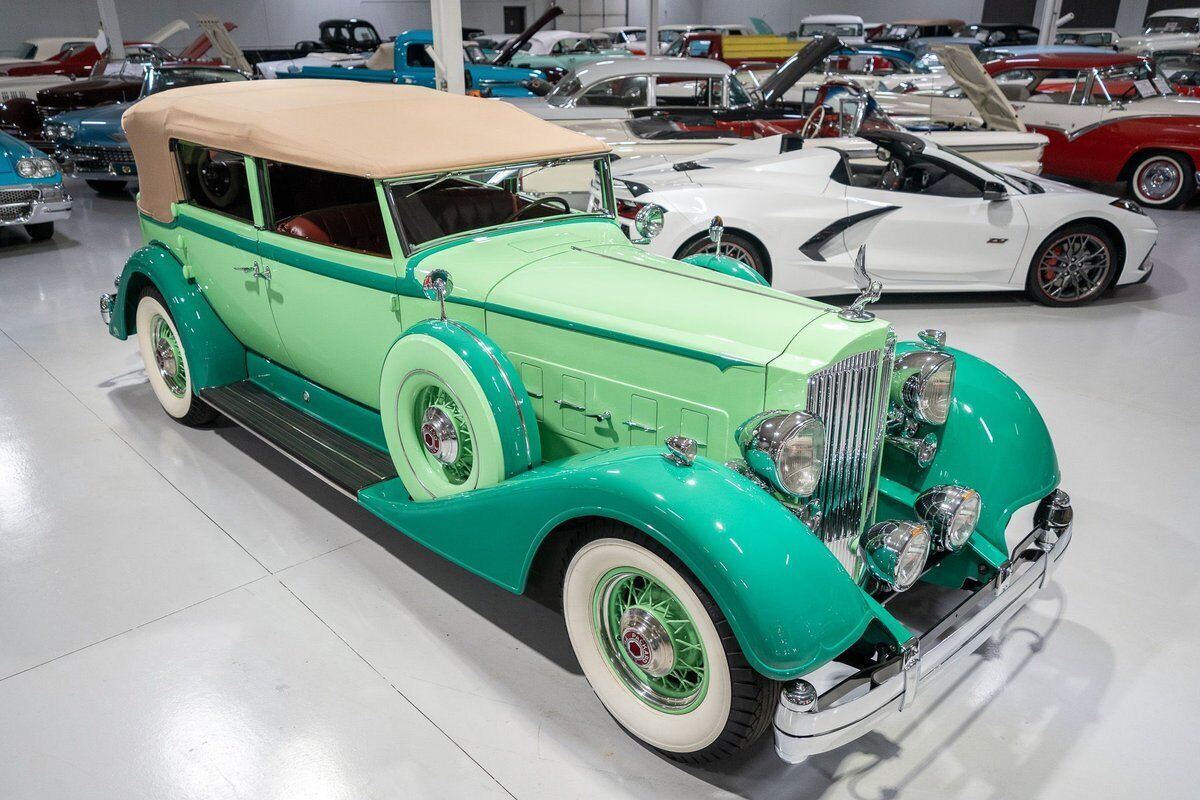 1934 packard twelve dietrich convertible sedan