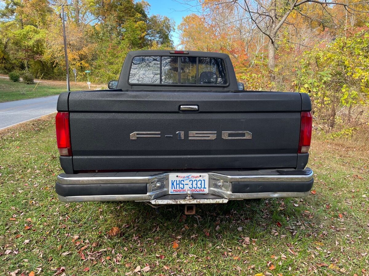 1994 ford f-150 pickup black 4wd manual