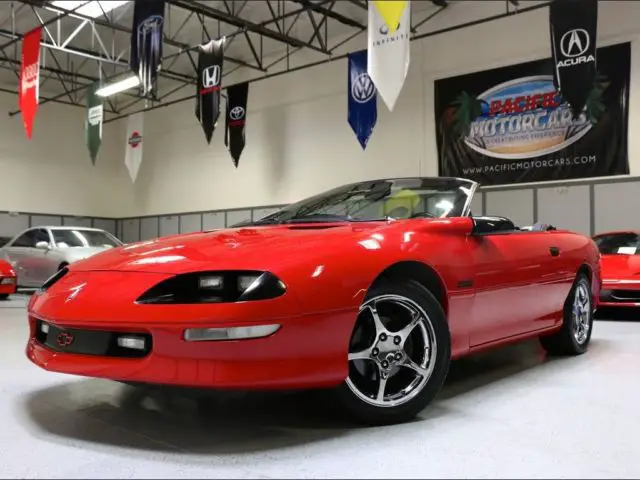 z28 convertible, low miles, clean carfax, new tires, 5-spoke wheels, wow!