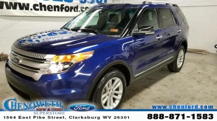 2015 ford explorer xlt awd xlt 4dr suv for sale in clarksburg, west virginia