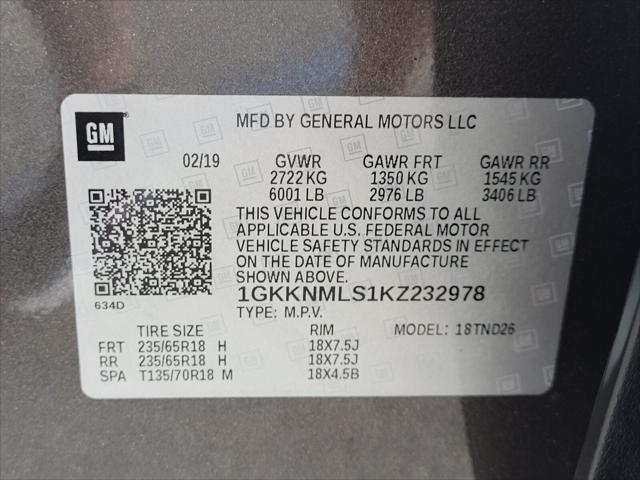 2019 gmc acadia slt-1