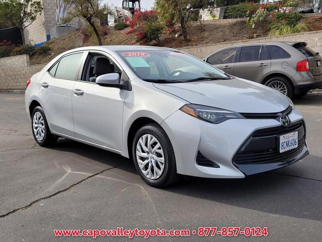 2018 toyota corolla le