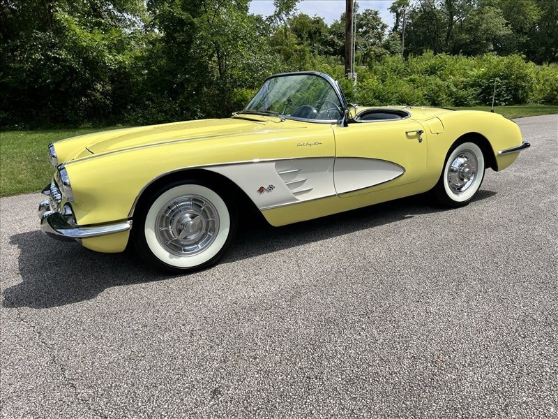 1958 chevrolet corvette 283290 fuelie 4-speed