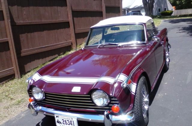triumph tr 250 surrey top