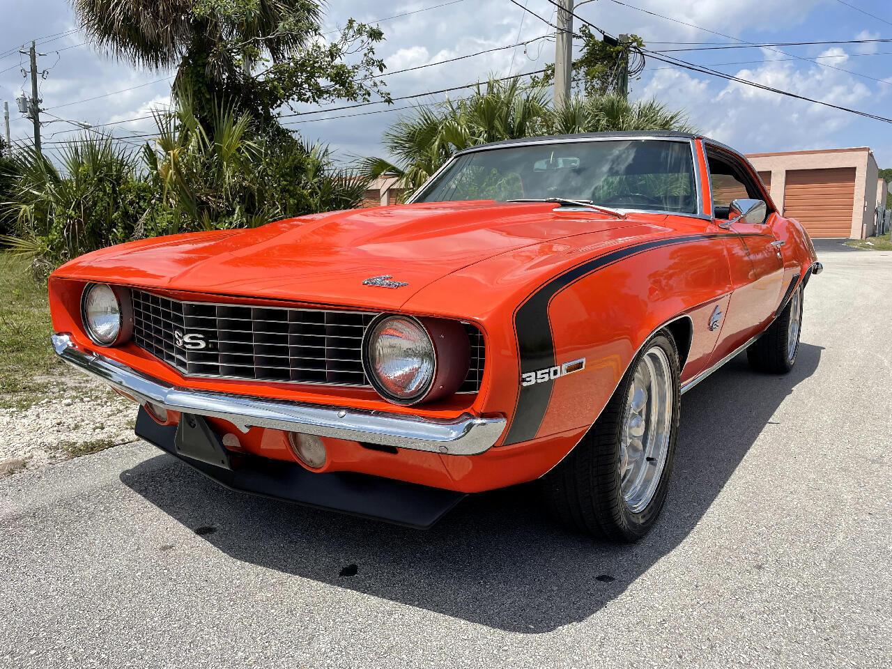 1969 chevrolet camaro ss coupe 5.7 l v8