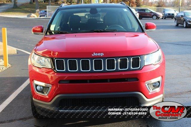 used 2018 jeep compass 4wd limited warsaw, in 46580 for sale in warsaw, indiana
