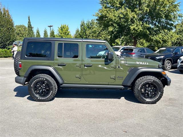 2021 jeep wrangler willys